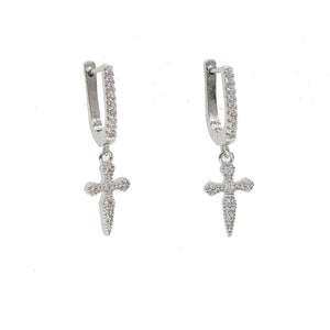 Cleo Cross Earrings