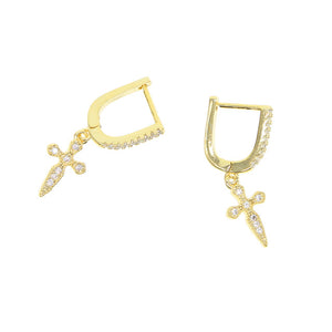 Cleo Cross Earrings